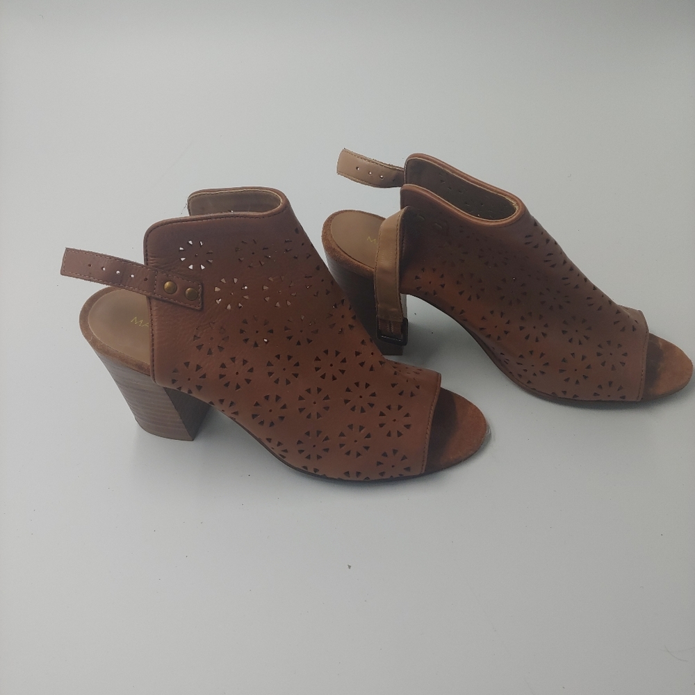Madison Brown Heels Size 10